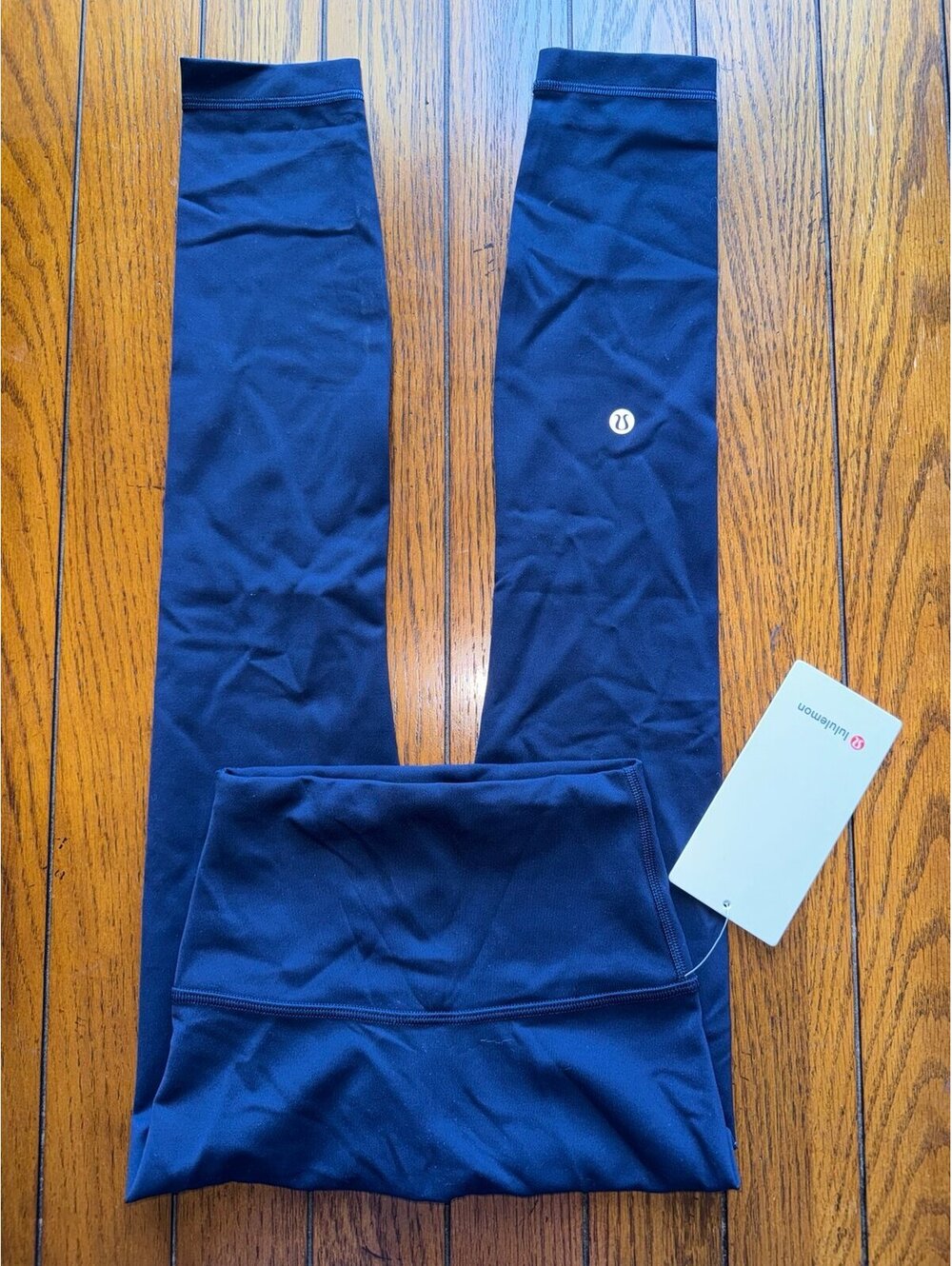 Lululemon Wunder Train No Line High Rise 25” True Navy Size 0 NWT